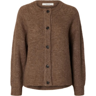 SLWLULU LS KNIT SHORT CARDIGAN NOOS