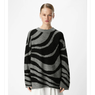 Alternative view of OBJDIANA LO L/S KNIT PULLOVER NOOS