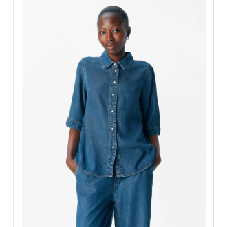 OBJFRAME 2/4 RE DENIM TOP NOOS