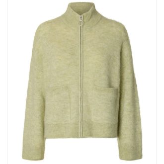 Alternative view of SLWSIA RAS LS KNIT ZIPPER CARDIGAN NOOS