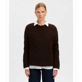 SLFGABRIELLA LS KNIT HIGH NECK NOOS