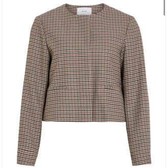 VIENILLA L/S BLAZER JACKET