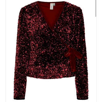 YASELLE LS WRAP TOP - SHOW