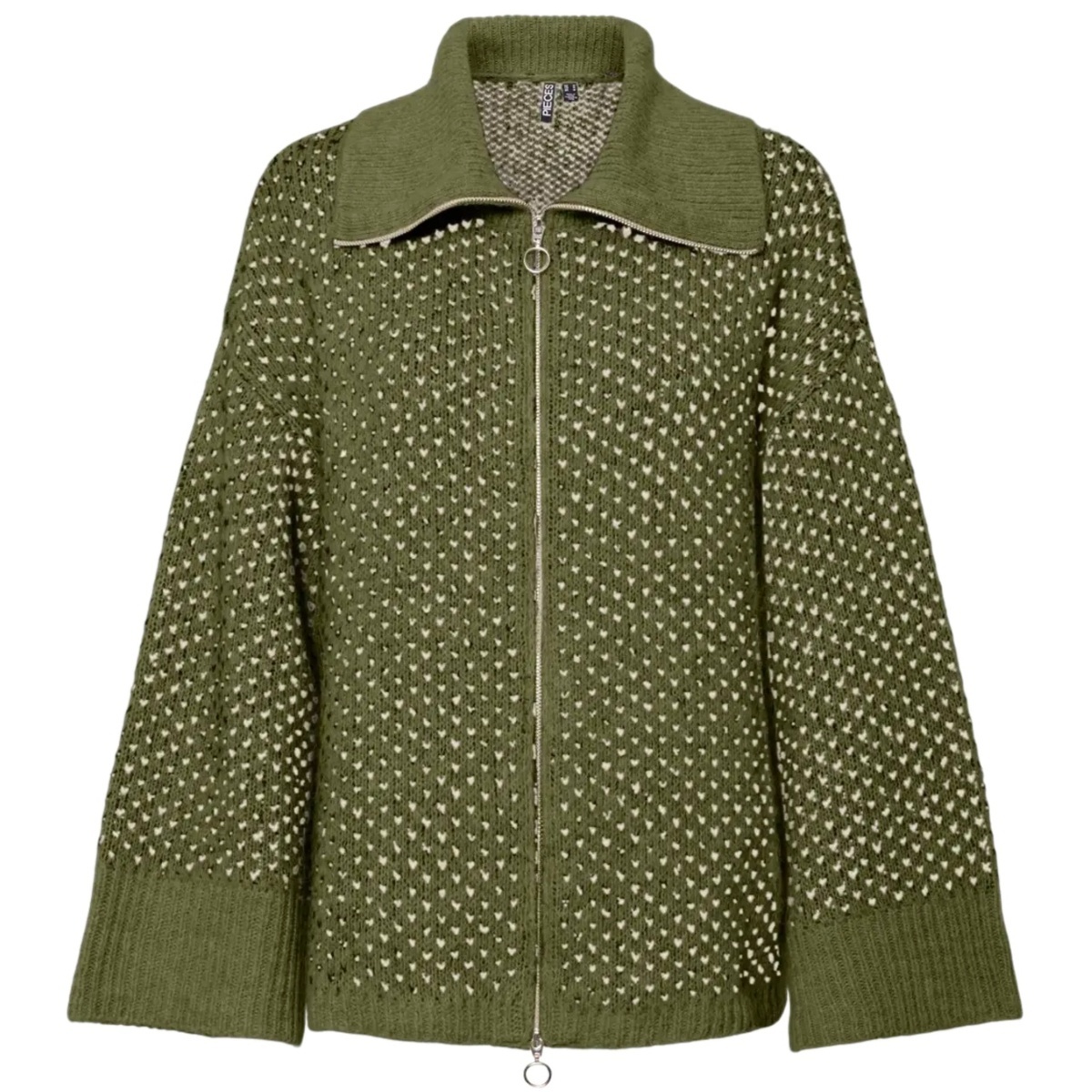 PCMORDIC LS LOOSE KNIT CARDIGAN BC