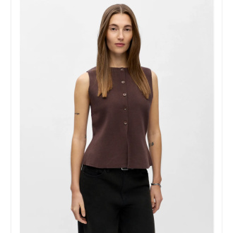 OBJREYNARD RE KNIT VEST DIV