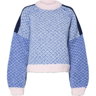 PCREMIX LS HIGH NECK KNIT BC