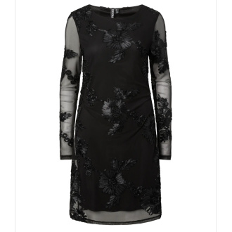 Alternative view of PCOFFIA LS O-NECK SHORT DRESS JRS D2D