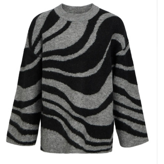 OBJDIANA LO L/S KNIT PULLOVER NOOS