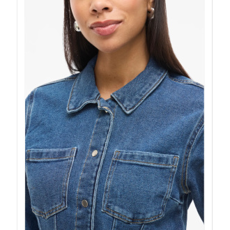 Alternative view of VISOL L/S DENIM SHIRT