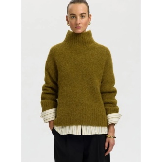 SLWGABRIELLA LS KNIT HIGH NECK NOOS