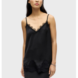 Alternative view of OBJNALINE REG SLIP LACE TOP E VIP 26