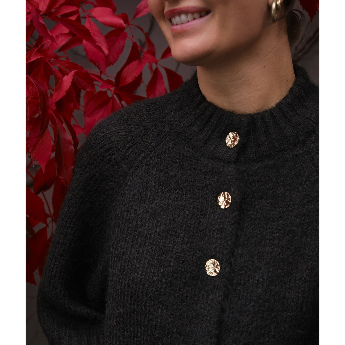 Benuta fluffy cardigan - Bilde 3