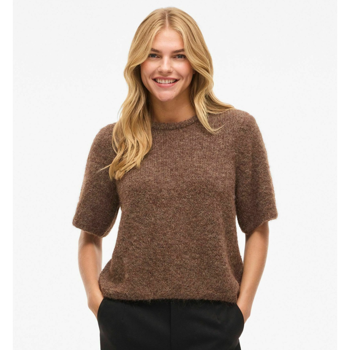 VIMARLEY O-NECK 2/4 KNIT PULLOVER - Bilde 4