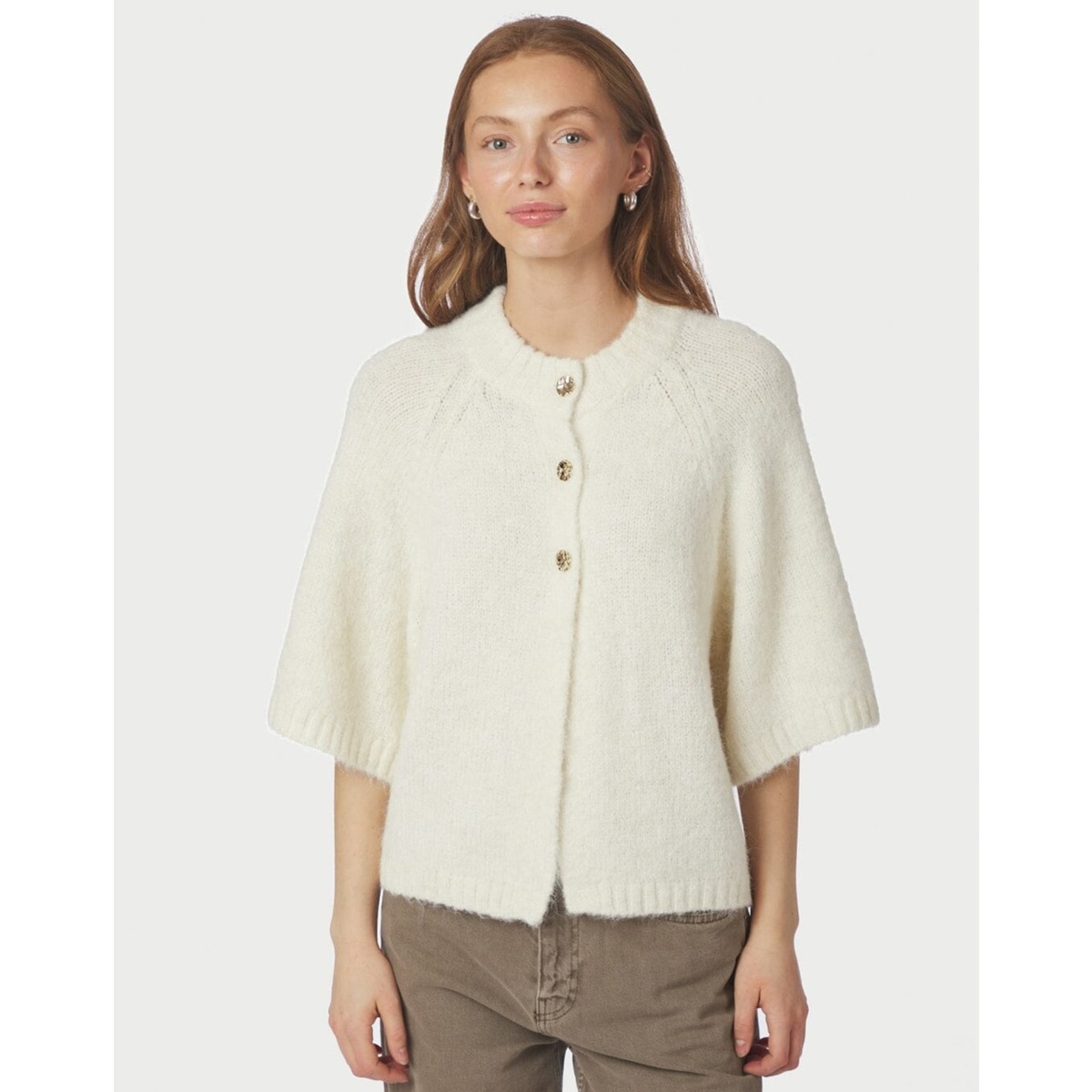 Benuta fluffy cardigan - Bilde 2