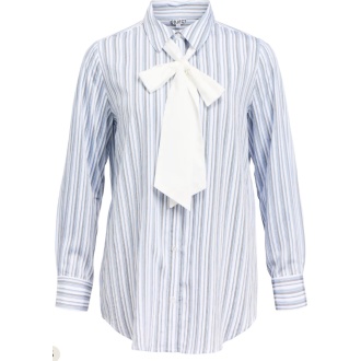 OBJUMA L/S LO BOW SHIRT 143