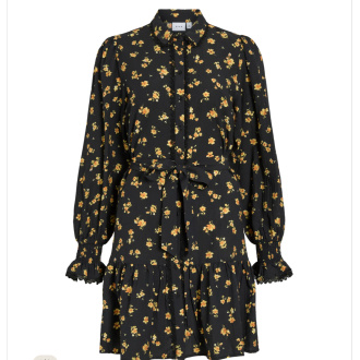 VICLO YLE L/S SHIRT DRESS