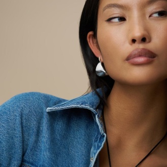 Statement metal hoop