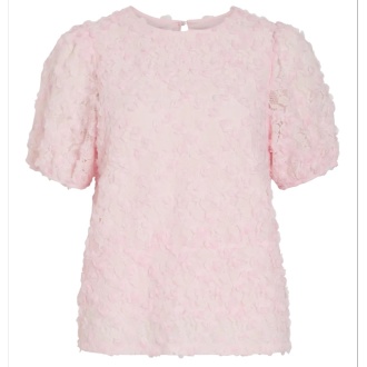 VISASHA O-NECK S/S TOP/DC