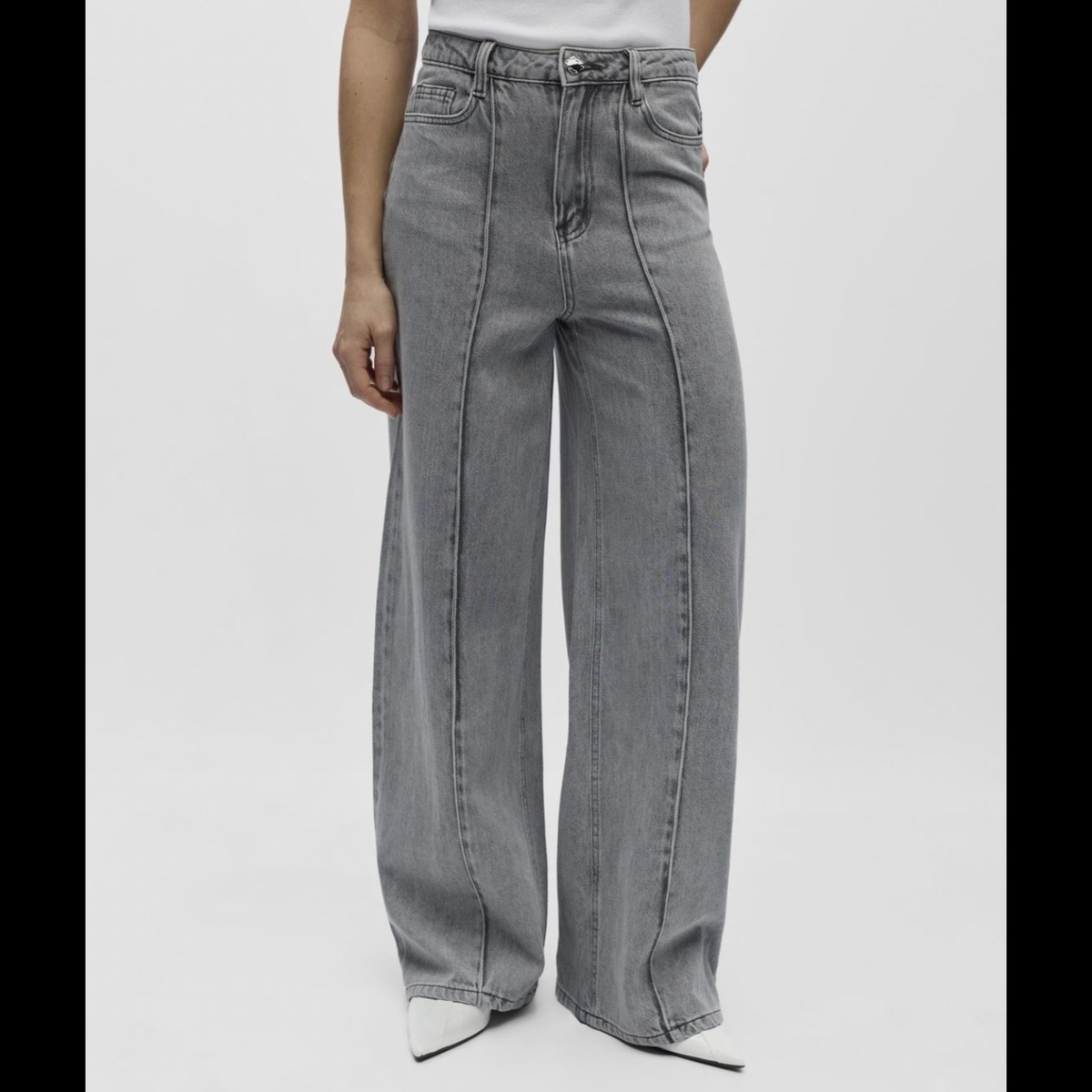 OBJLUCA GAIL MW LO JEANS 144 - Bilde 4