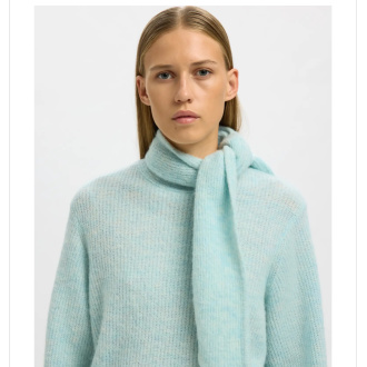 Alternative view of SLFLULU LS BOW KNIT