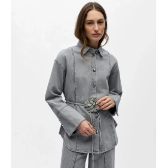 OBJGAIL L/S LO DENIM SHIRT