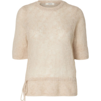 SLFMAYER 2/4 KNIT O-NECK