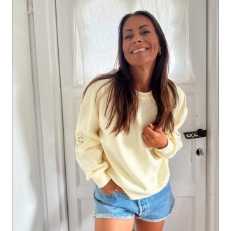 VISIFFI O-NECK L/S SWEAT TOP