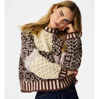 PCFUSION COLORBLOCK KNIT