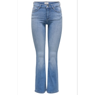 Blush mid waist jeans