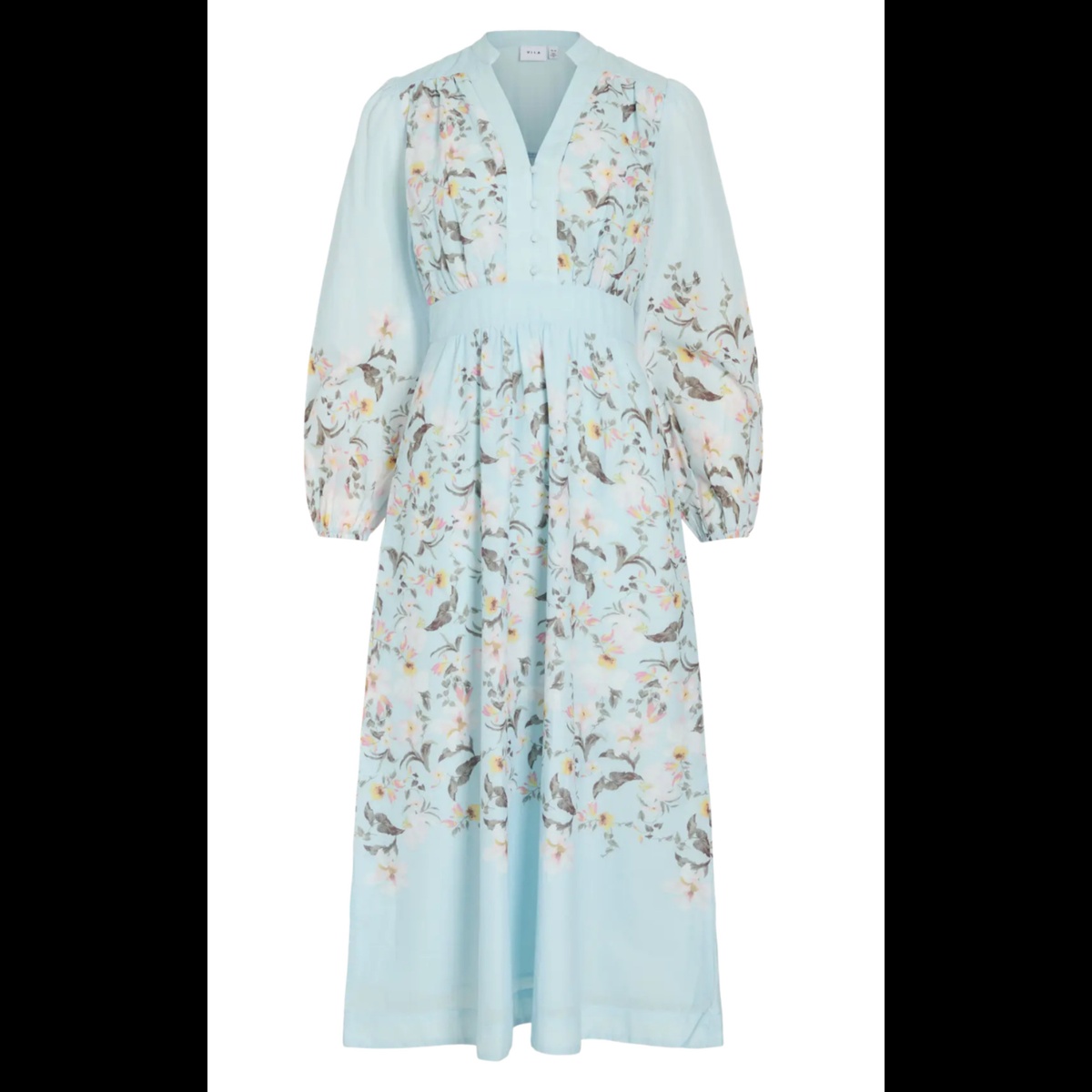 VIZANILA GIL L/S MIDI DRESS/DC/LN - Bilde 2