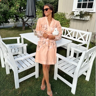 -VIZANILA GIL L/S SHORT DRESS/DC/LN/1