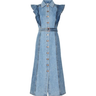 YASCAWI DENIM LONG DRESS