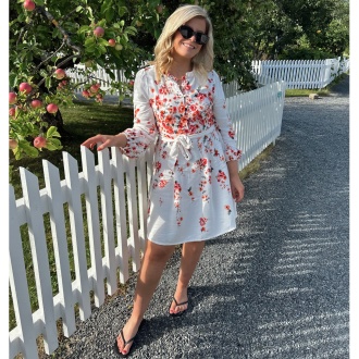 VIELMA L/S SHORT DRESS