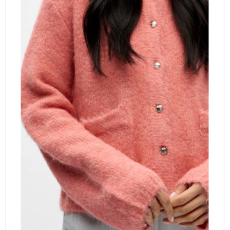 Alternative view of OBJSAGGIA RE L/S KNIT CARDIGAN NOOS