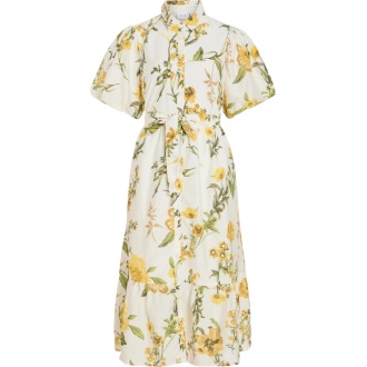 VIALINIA SOL 2/4 MIDI SHIRT DRESS/LN