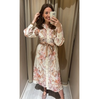 Floral midi dress