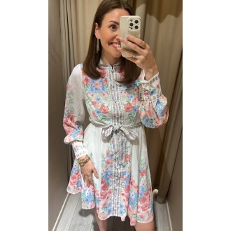 Short floral dress