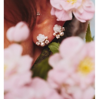 Rose garden øredobber