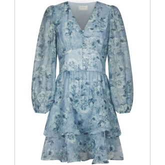 Mabella Crepe print Dress