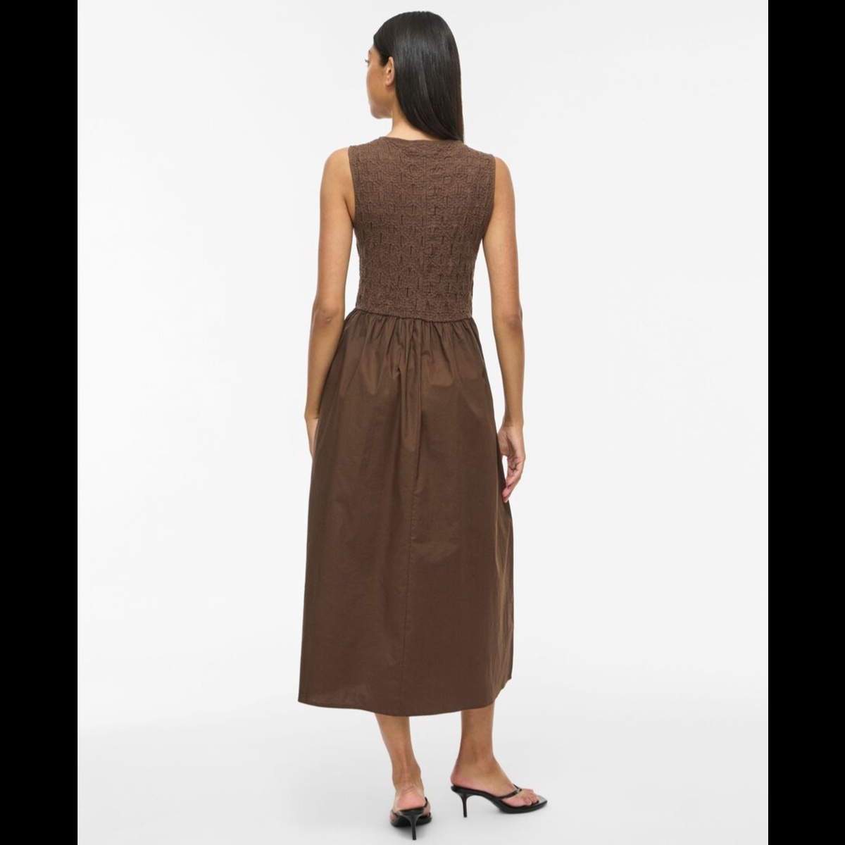 VICARLA O-NECK MIDI DRESS - Bilde 2