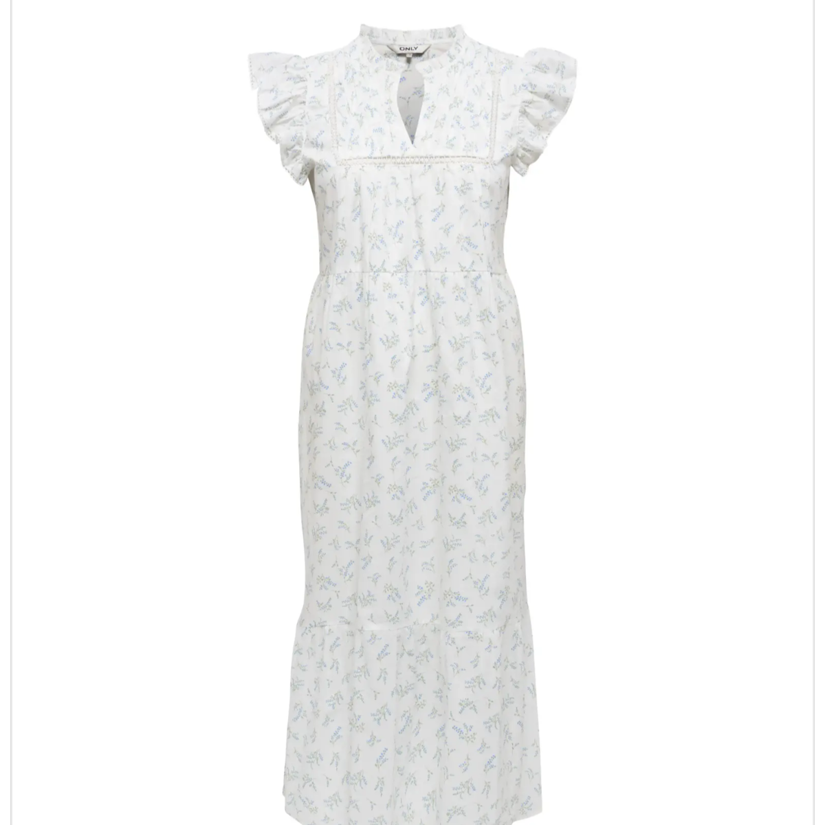 ONLTEA-IDRIS FRILL TAPE DRESS - Bilde 4