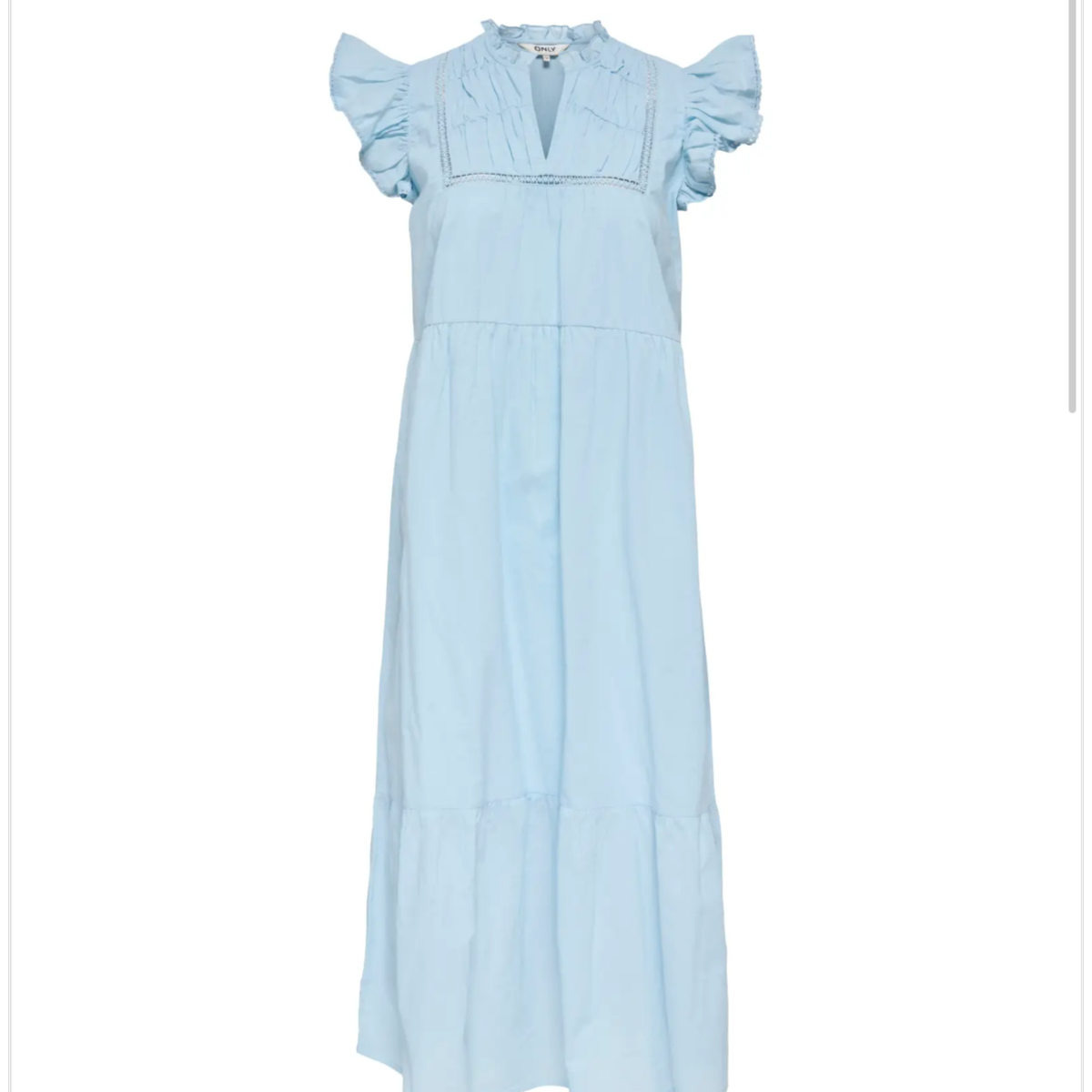 ONLTEA-IDRIS FRILL TAPE DRESS - Bilde 6