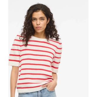 VIDALO O-NECK STRIPE KNIT