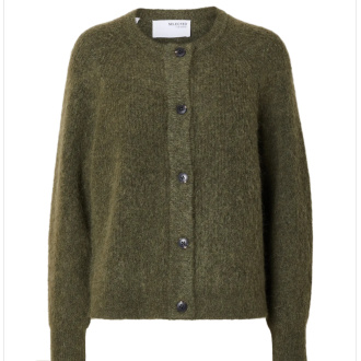 SLWLULU LS KNIT SHORT CARDIGAN NOOS - Bilde 6