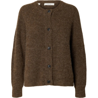 SLWLULU LS KNIT SHORT CARDIGAN NOOS - Bilde 3