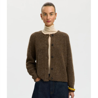 SLWLULU KNIT SHORT CARDIGAN