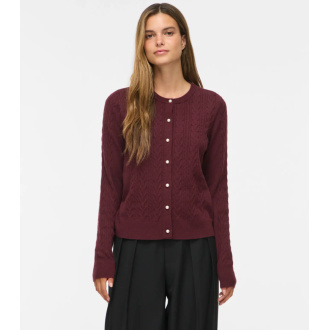Alternative view of VIKERRY CABLE L/S KNIT CARDIGAN-NOOS