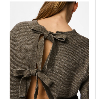 PCSILLY LS REV TIE KNIT NOOS BC