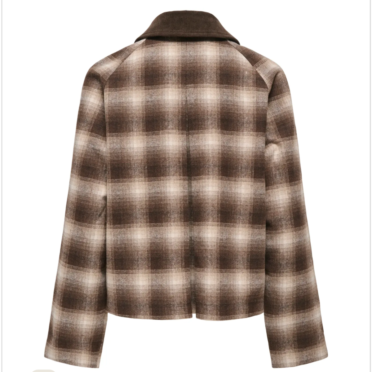 ONLKINE CHECKED CORD JACKET - Bilde 4