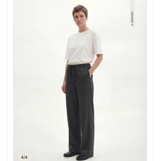 OBJLISA MW TIE WIDE PANT NOOS - Bilde 3